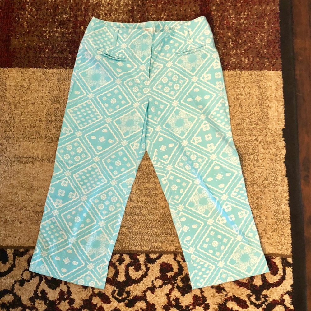 Pretty summer cropped pants